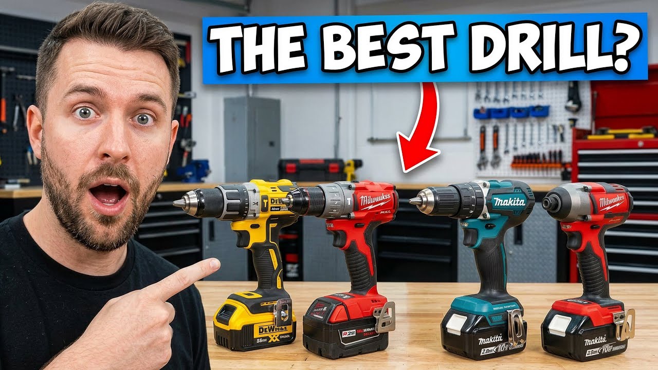 5 Best Cordless Drill Drivers on Amazon 2026 - Power Tools Combo Kits