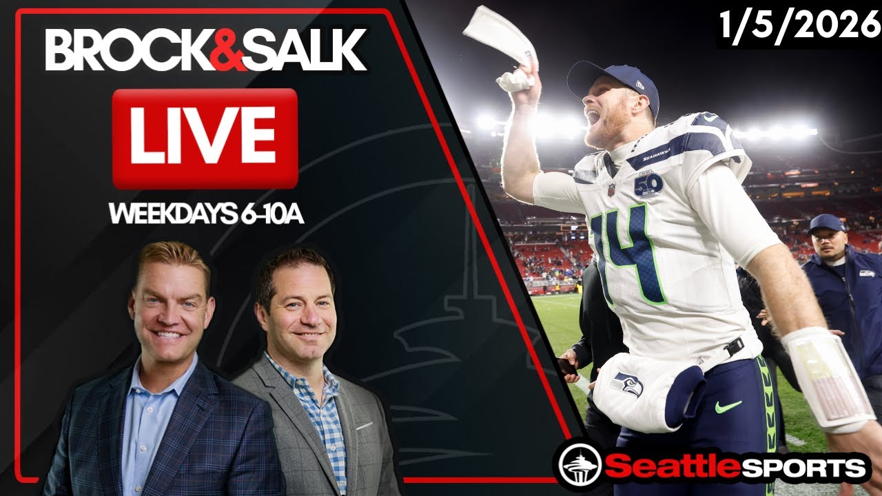 Brock & Salk LIVE - Seahawks Reaction - 1/5/2026 | Seattle Sports