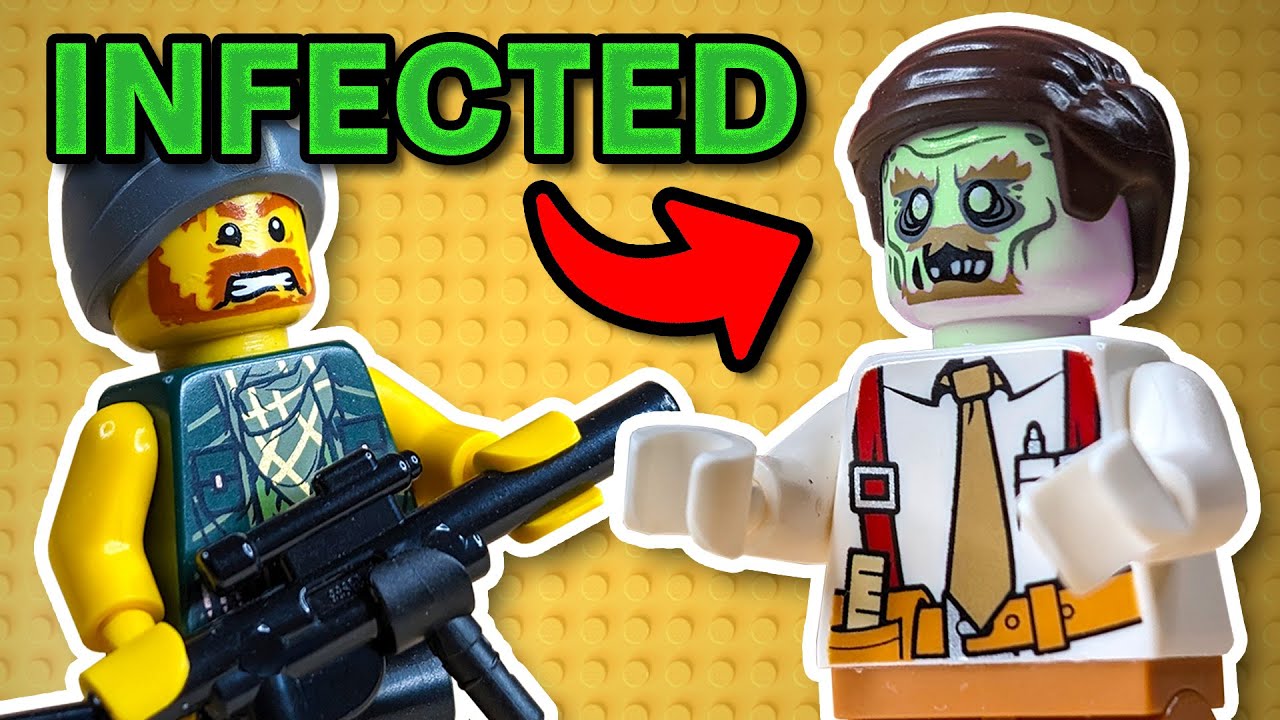 I Built a ZOMBIE Apocalypse In LEGO!