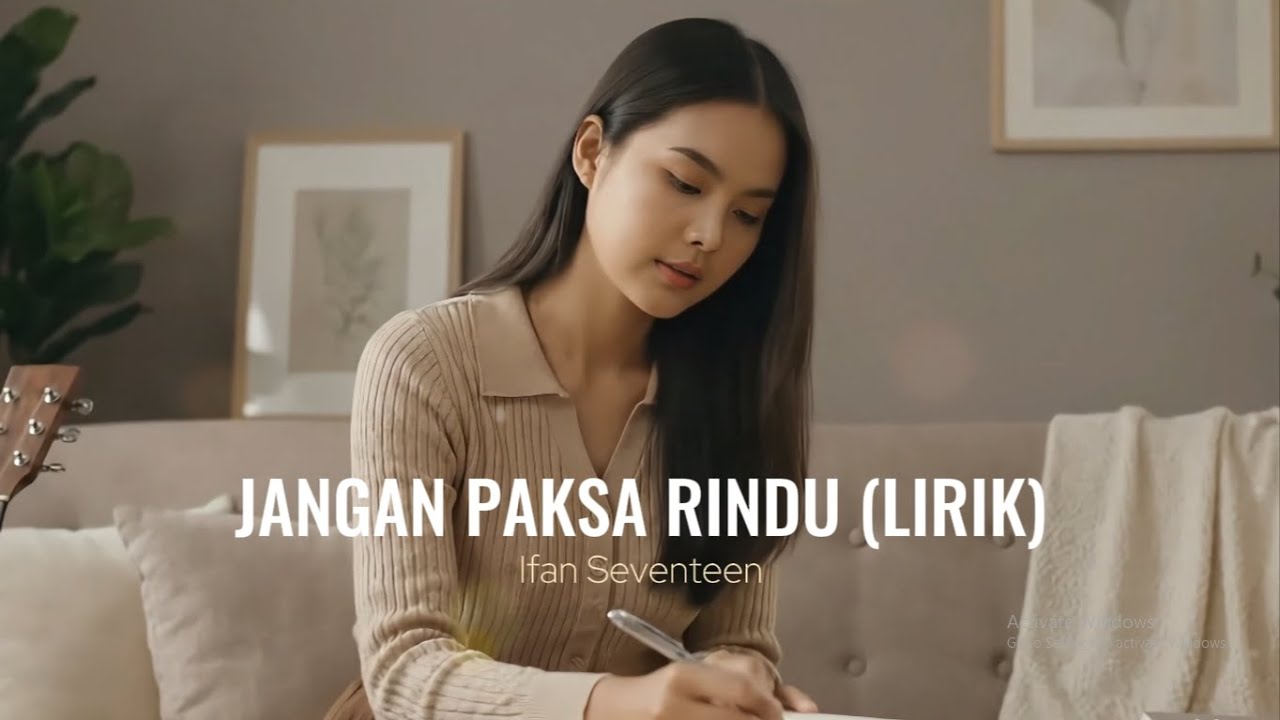 Jangan Paksa Rindu (Beda) Ifan Seventeen | Lirik Video | Cover by Aini