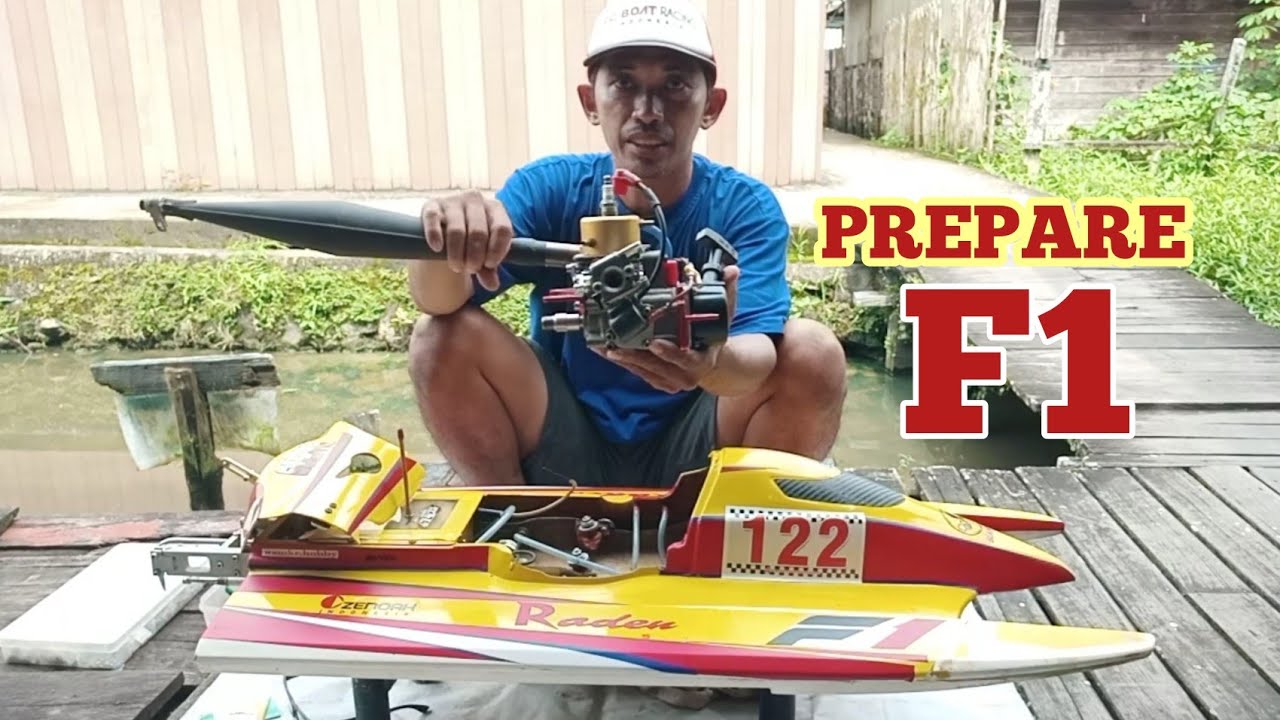 Persiapan Fun RC Boat di Tanjung Sarai | Kota Bangun