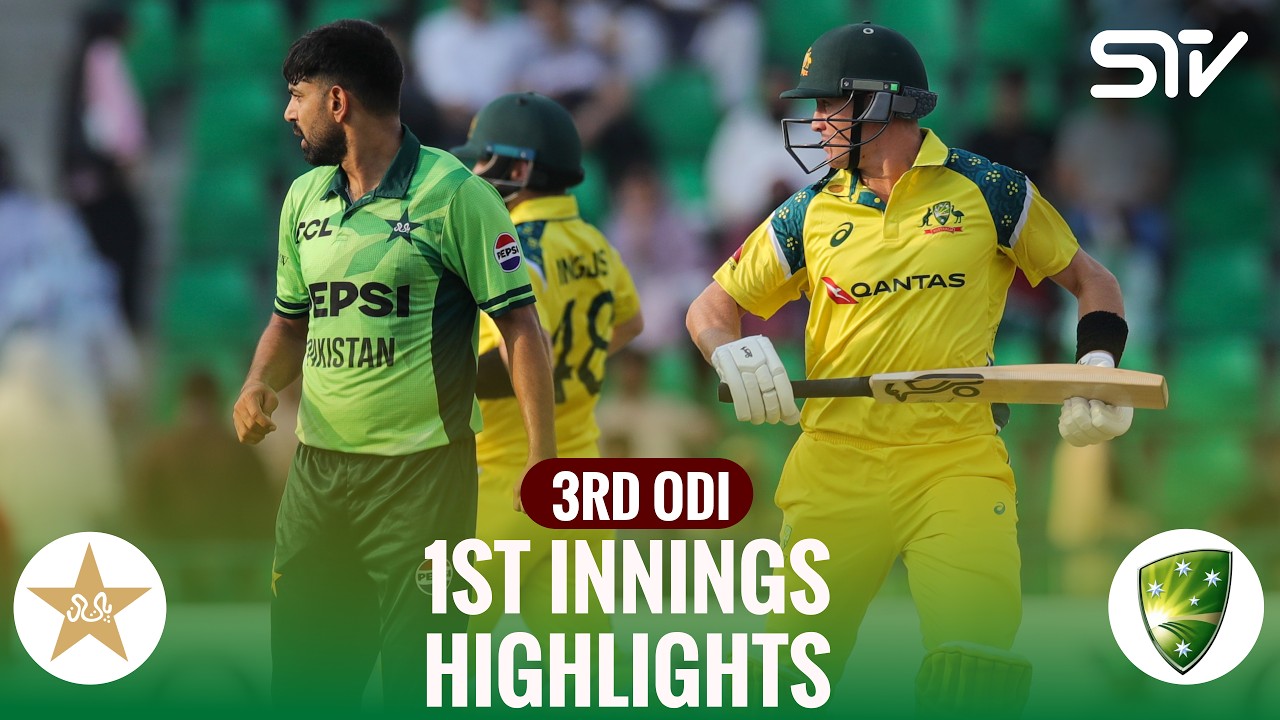 1st Innings Highlights | Pakistan vs Australia | Match 03 | ODI Series 2026 | PCB | M9J1H