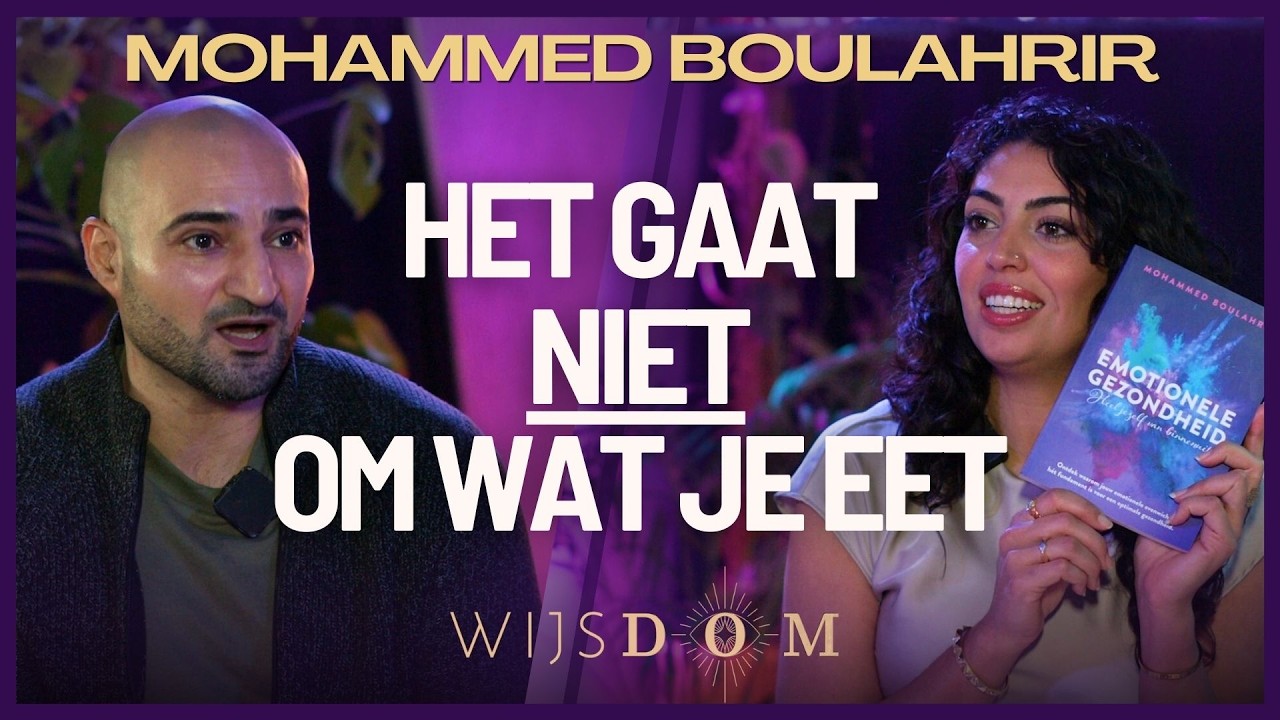 Je darmen schreeuwen om hulp, maar je hoort het pas als het misgaat.- Mohammed Boulahrir | WijsDom