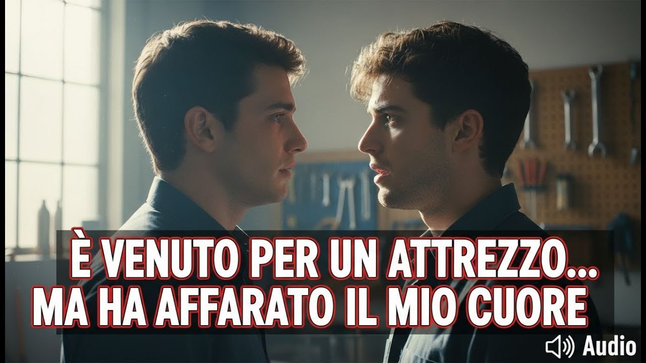 È venuto a chiedere un attrezzo in garage... ma ha finito per stringere il mio cuore in una morsa...