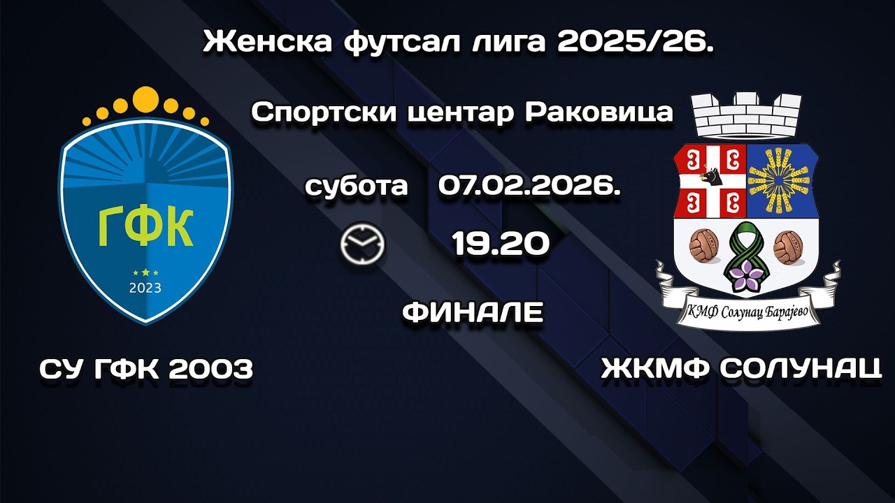 Ženska futsal liga finale
