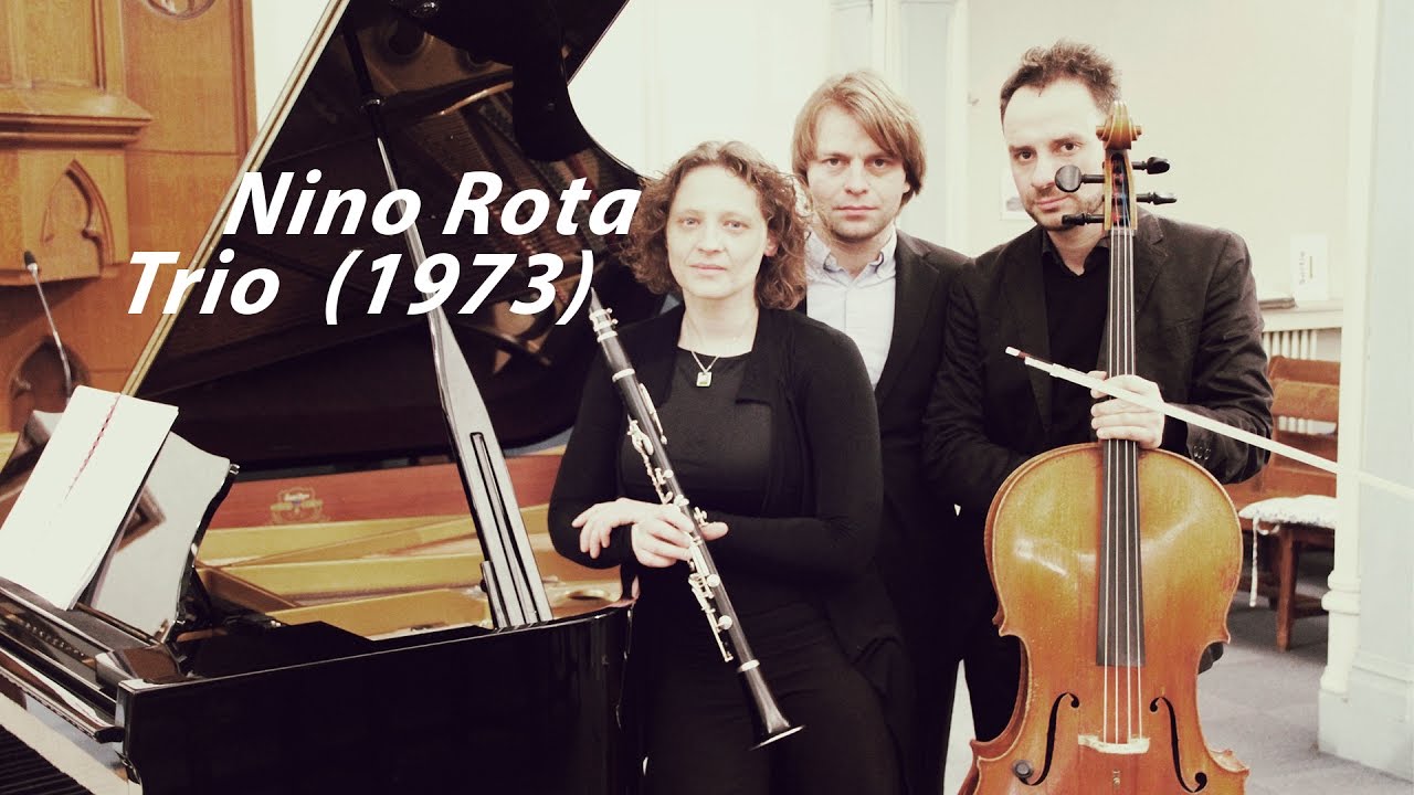 Nino Rota - Trio for clarinet, cello & piano (1973)