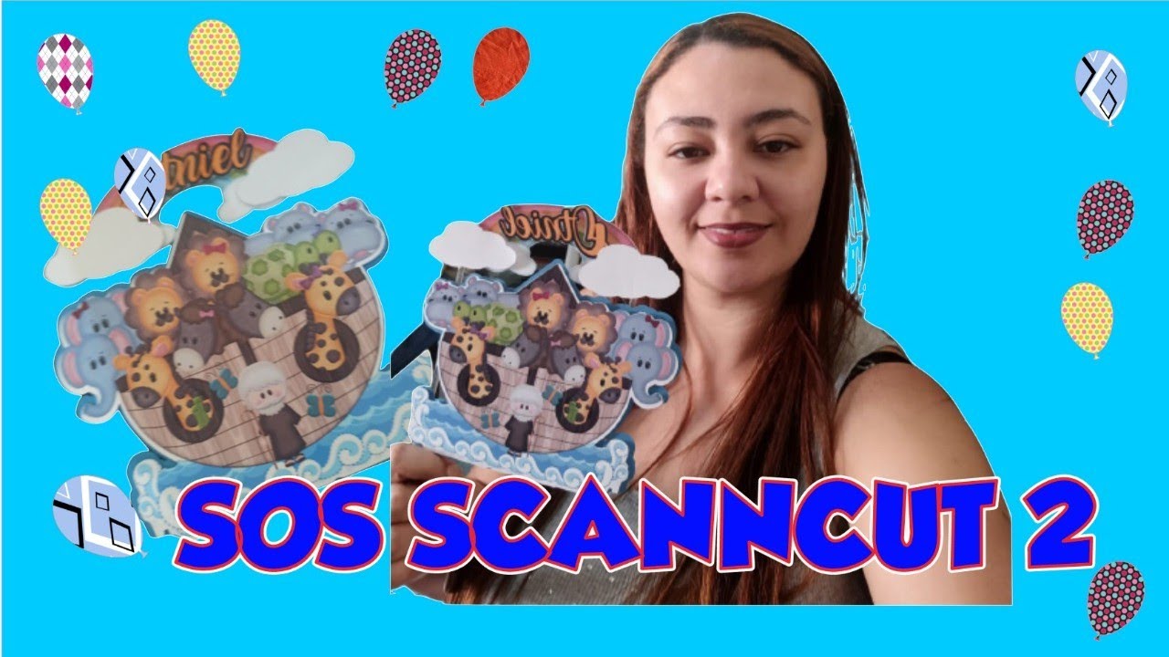 Topo de bolo direto do stúdio para scanncut SOS 2