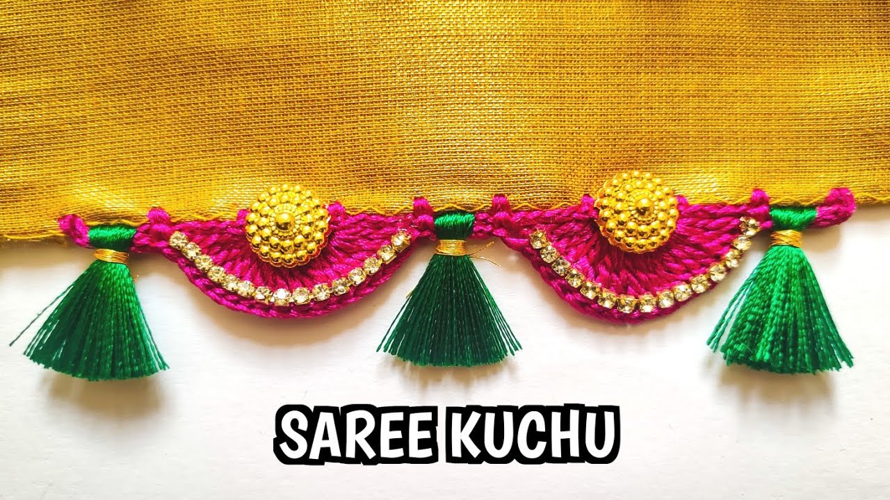 Saree Kuchu | #43 Simple Saree Kuchu | Tassels | Anu Creations