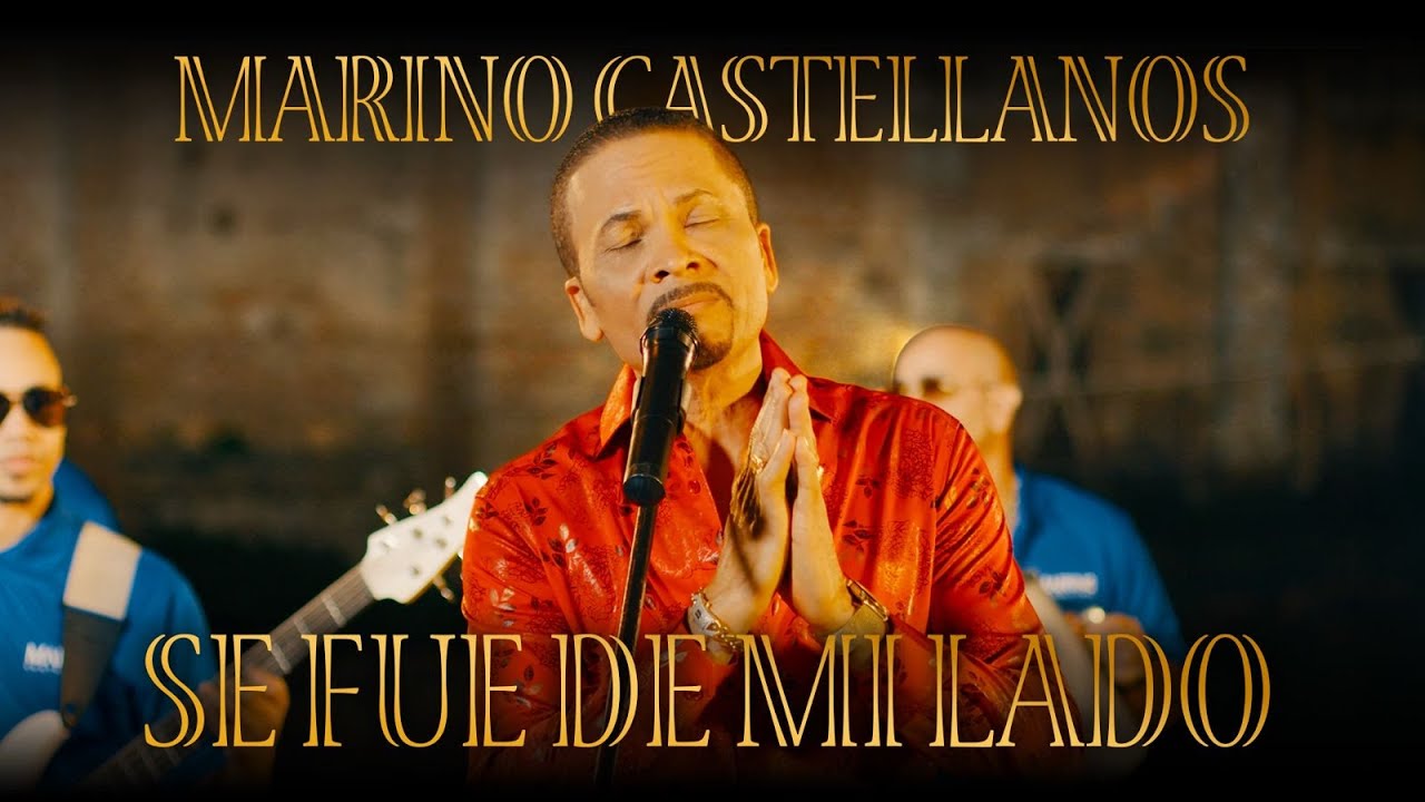 Marino Castellanos - Se Fue de Mi lado - Disco de Oro En Vivo