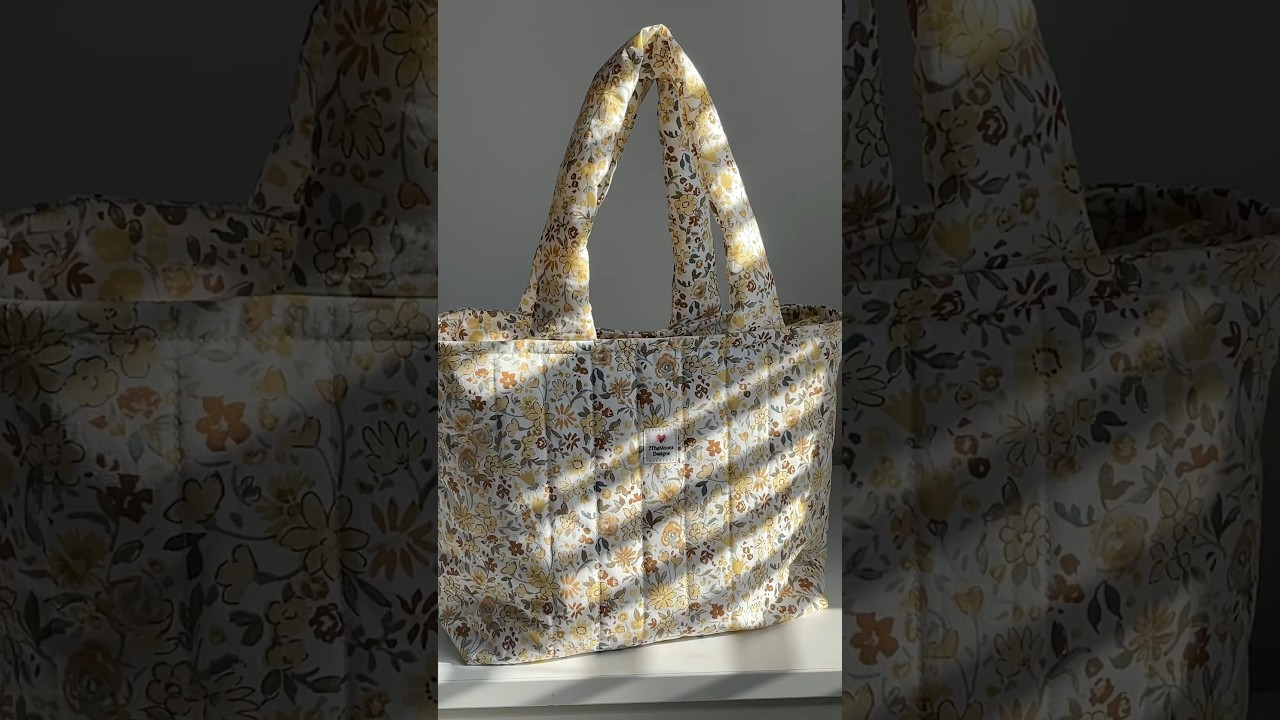My favorite bag💛 #sewing#smallbusiness#handmadeaccesories#handmade#quiltedbag