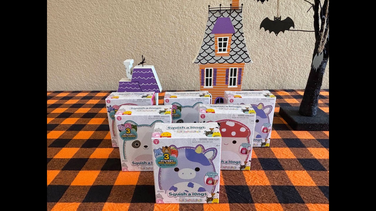 Unboxing Squishmallows Squish-a-longs!