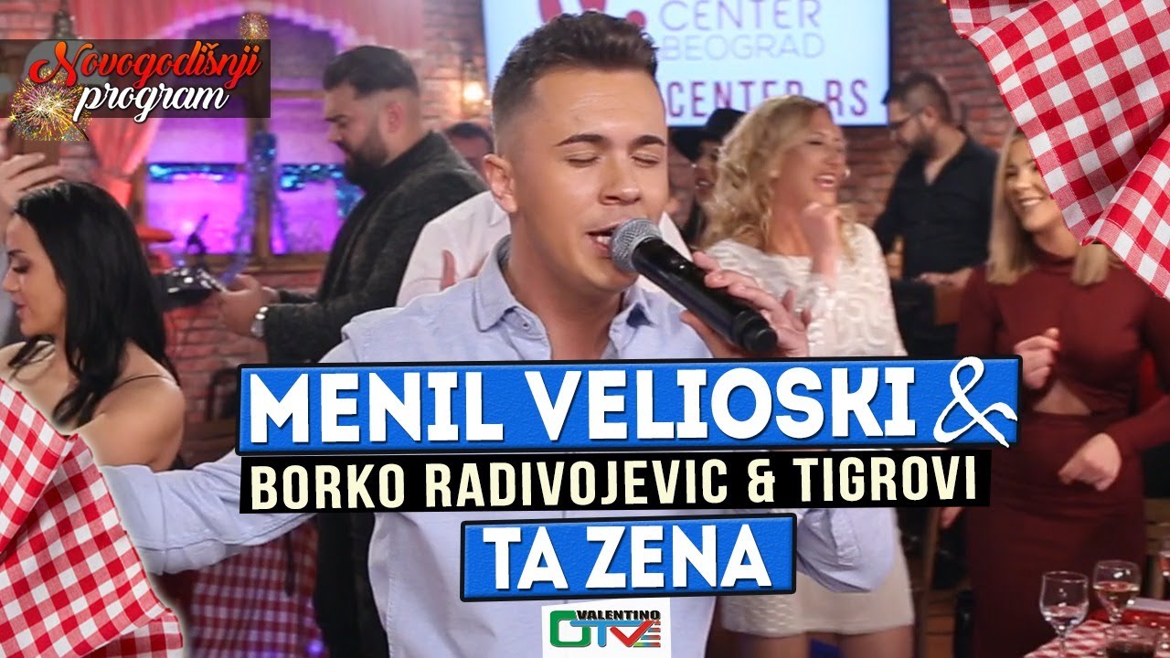MENIL VELIOSKI - TA ZENA | 2022 | UZIVO UZ ORK.(BORKO RADIVOJEVIC & TIGROVI) | OTV VALENTINO