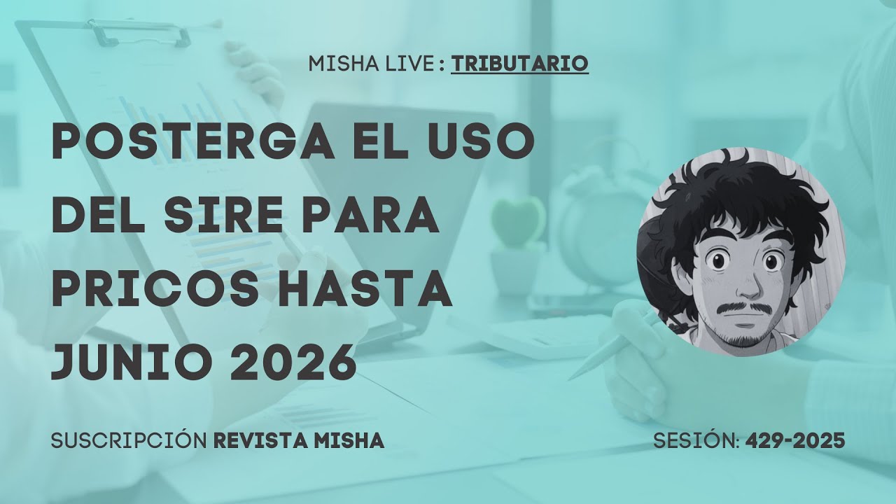 POSTERGA EL USO DEL SIRE PRICOS HASTA JUNIO 2026