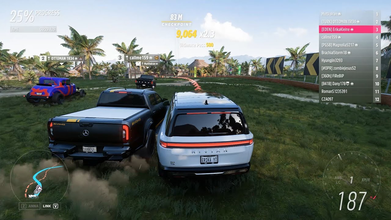 Forza Horizon 5 - Rivian R1S, Another Competitive EV For A-Class Dirt Racing!