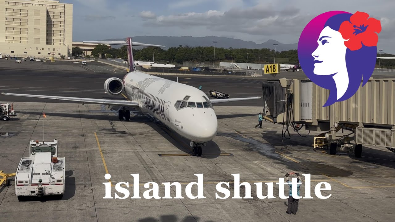 Flying the ISLAND SHUTTLE Hawaiian 717 | HNL-KOA | Main Cabin