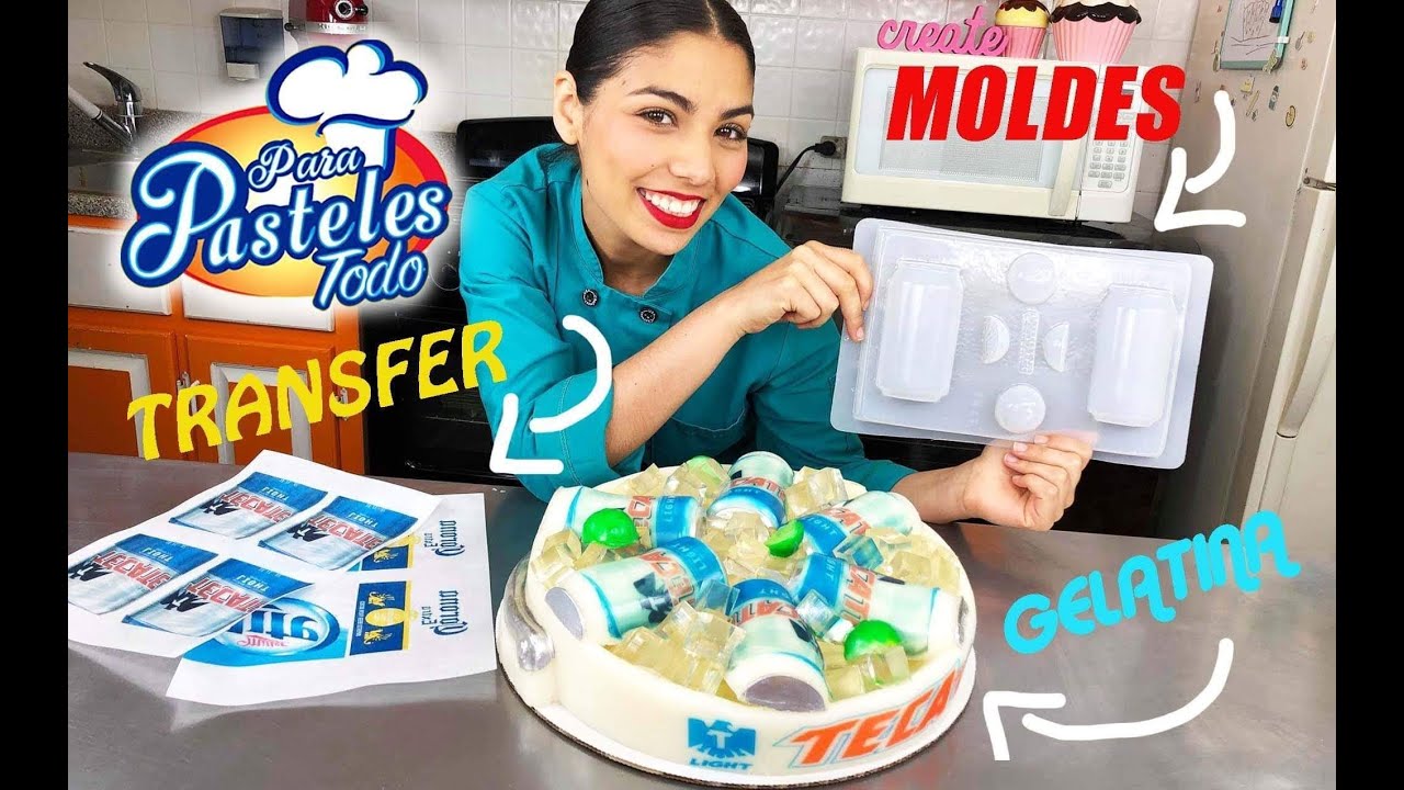 Espectacular cubeta de cerveza (GELATINA)| Hazlo tú mismo