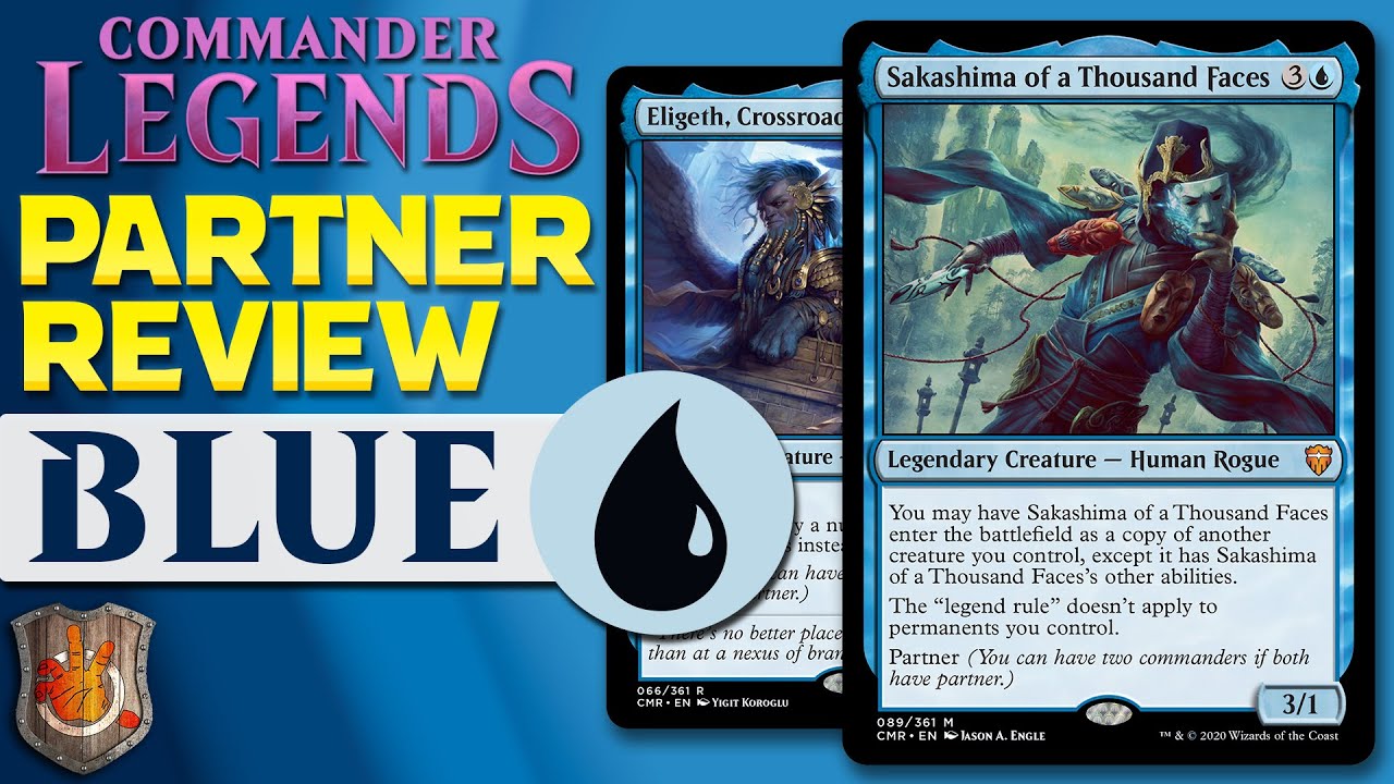Blue Partner Review - Commander Legends | The Command Zone 368 | Magic: The Gathering EDH