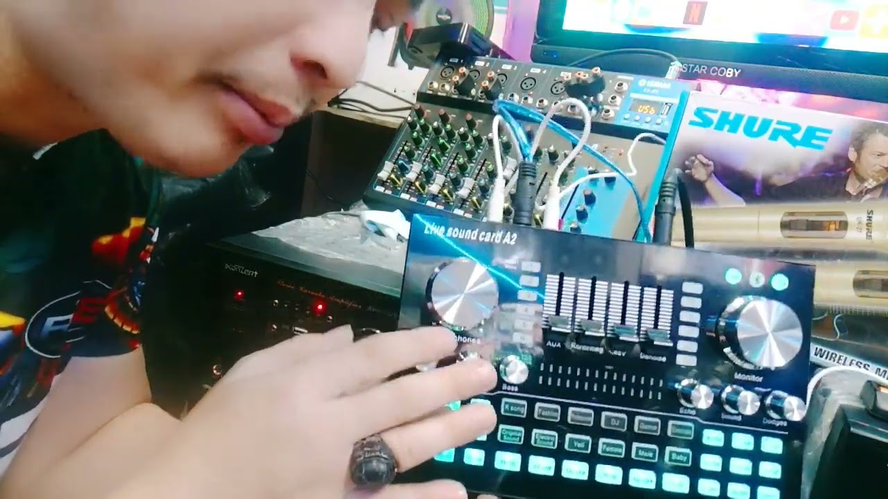 paano gamitin ang live sound card A2, part 2...