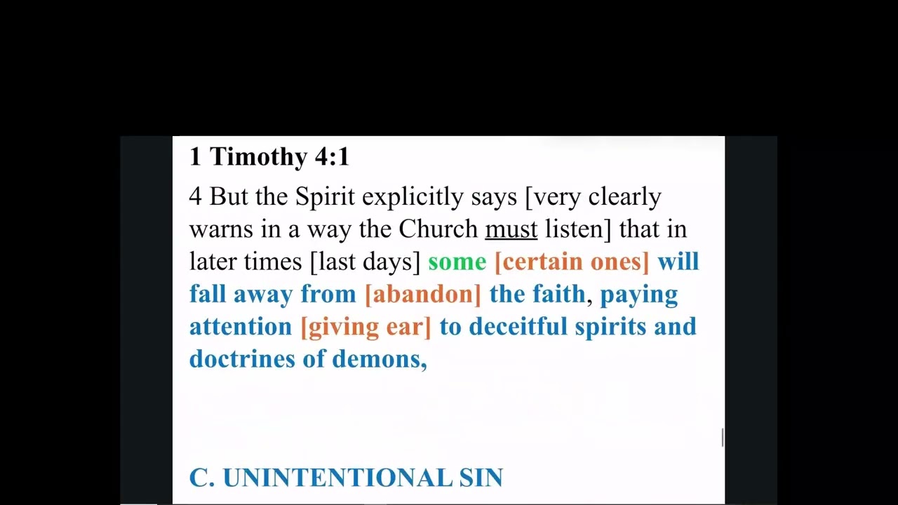 THE CALL TO HOLINESS PART 9