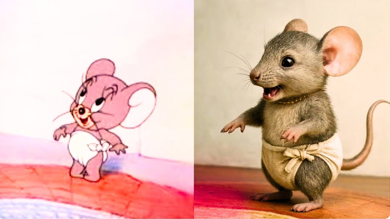 🔥Tom and Jerry Characters Reimagined in Real Life (Part 1) | Ultra Realistic Tom & Jerry🔥