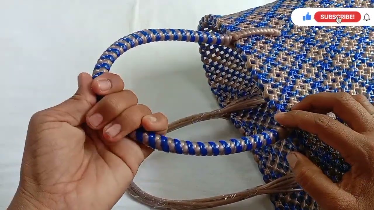 3 roll koodai kaipidi pinnuvadhu epadi,very easy handle making tutorials,plastic wire koodai kaipidi