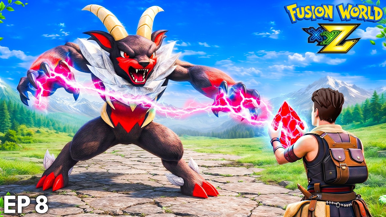 OMG! 😱 I FUSION IN NEW ELEMENT 🫧 POKEMON in PALWORLD FUSION WORLD EP 8
