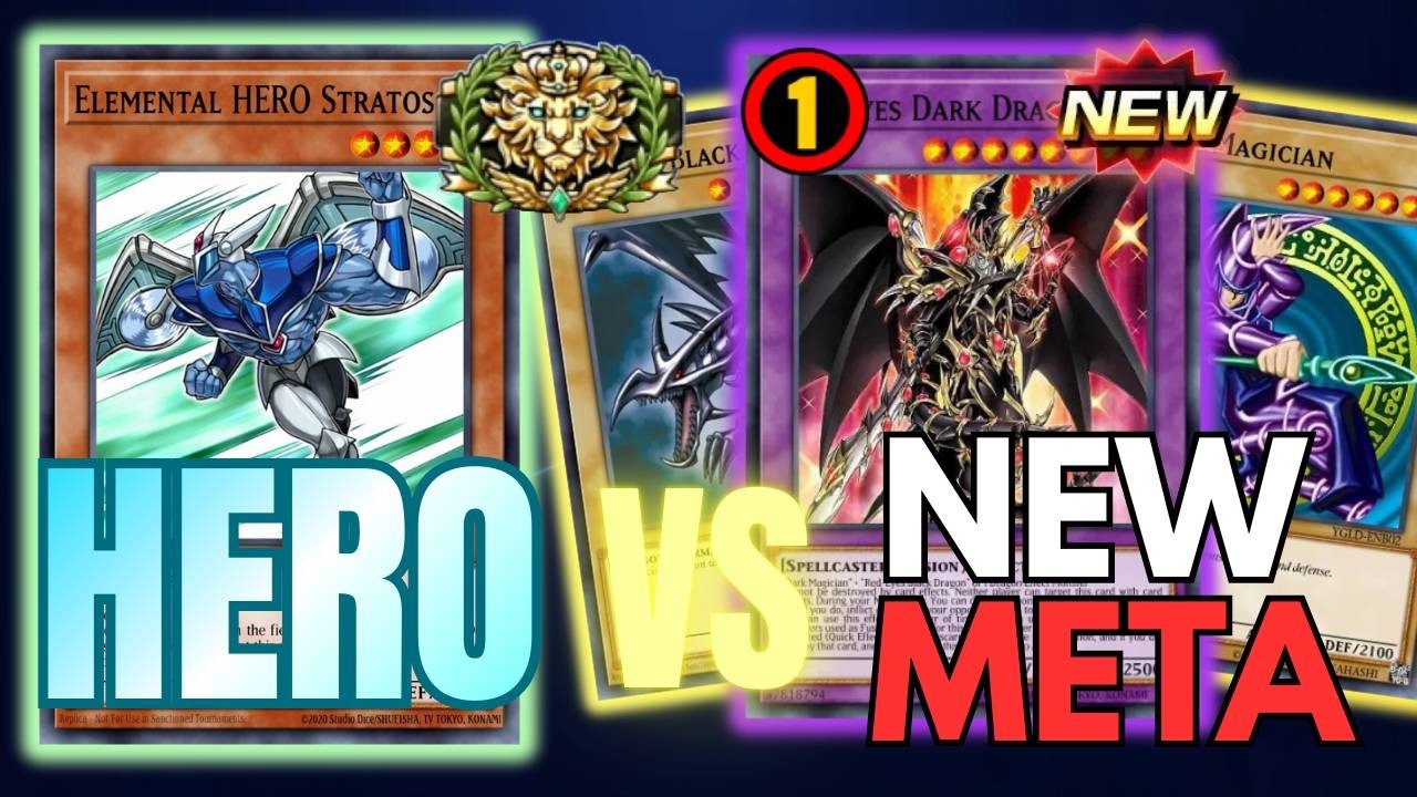 HERO vs the NEW BROKEN CARD! (Yu-Gi-Oh! Duel Links)