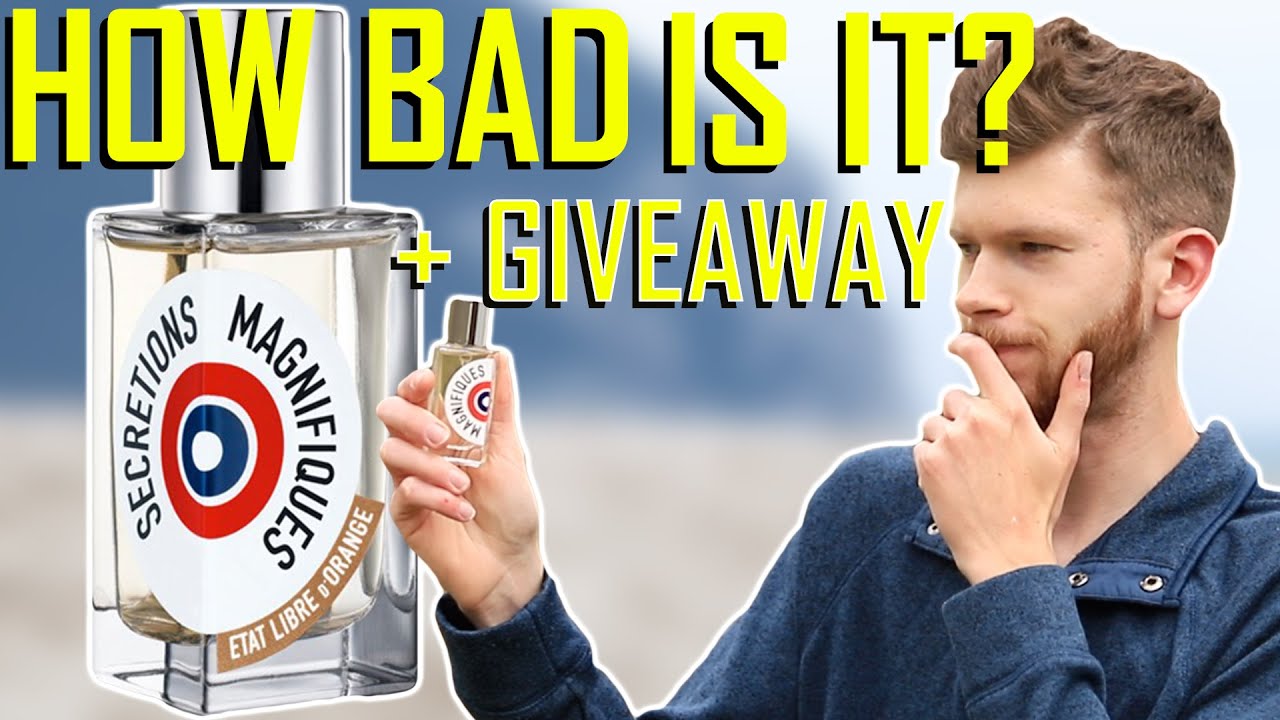 SMELLING SECRETIONS MAGNIFIQUES FOR THE FIRST TIME | IS IT DISGUSTING LIKE EVERYONE SAYS? + GIVEAWAY