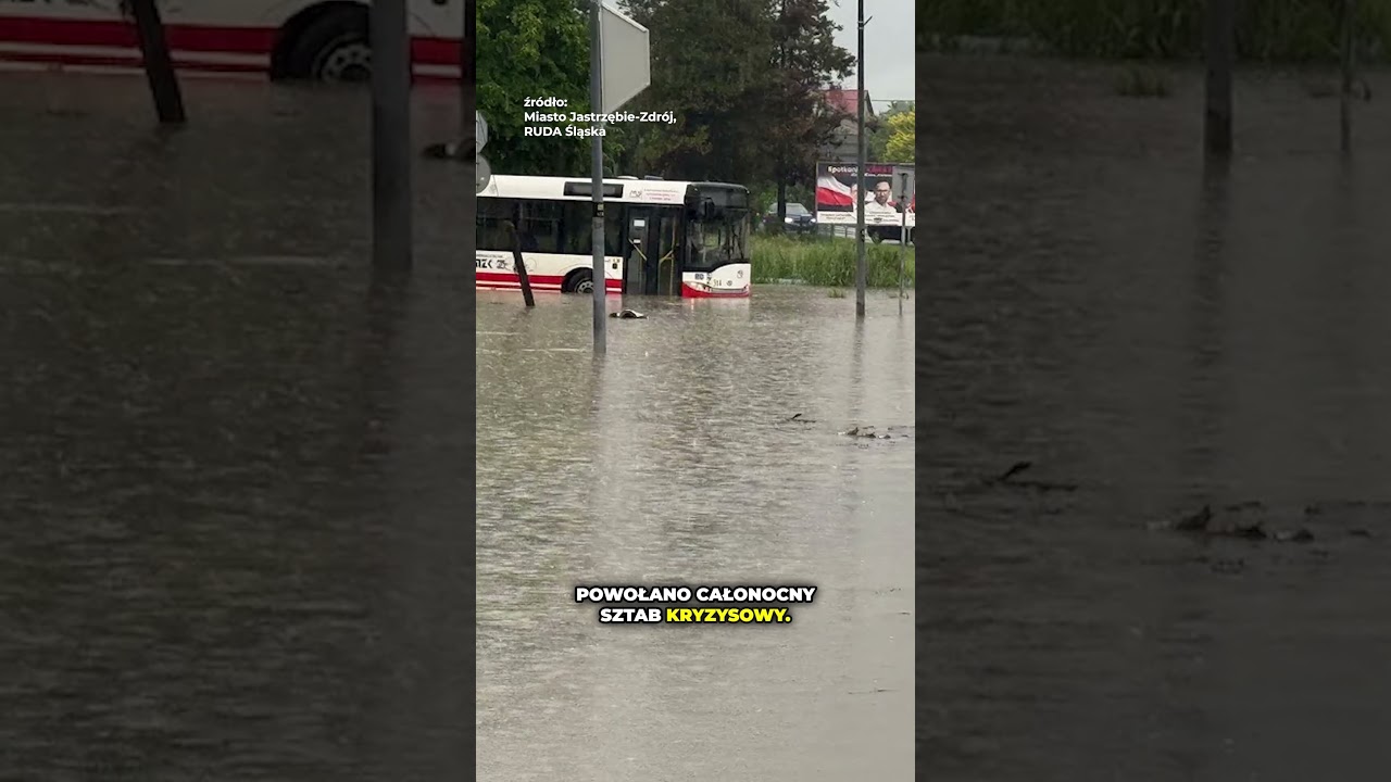 TRUDNE SYTUACJE POGODOWE NA ŚLĄSKU