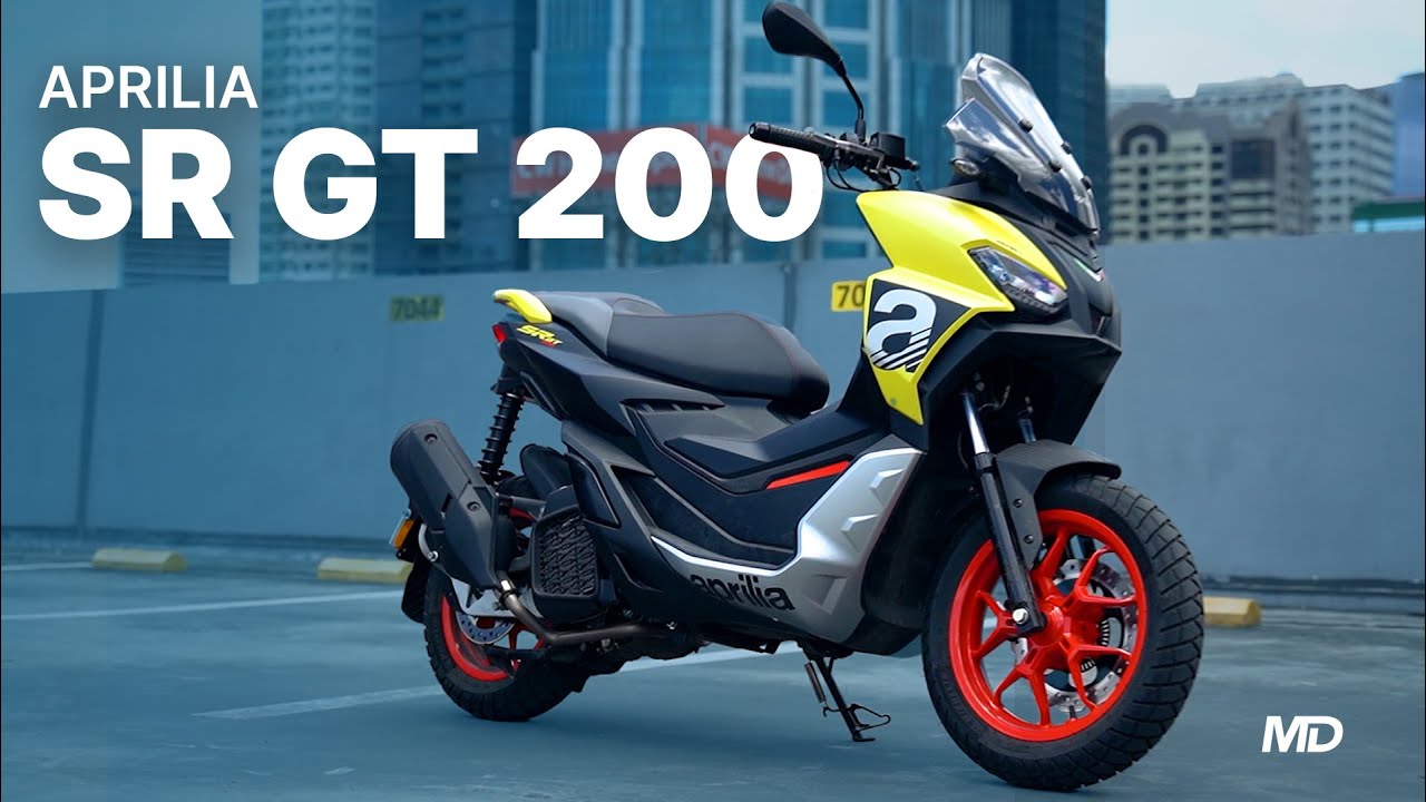 Обзор Aprilia SR GT 200 Sport | Beyond the Ride