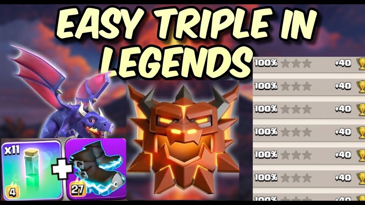 Legends is SO EASY with this INSANE Dragon Army