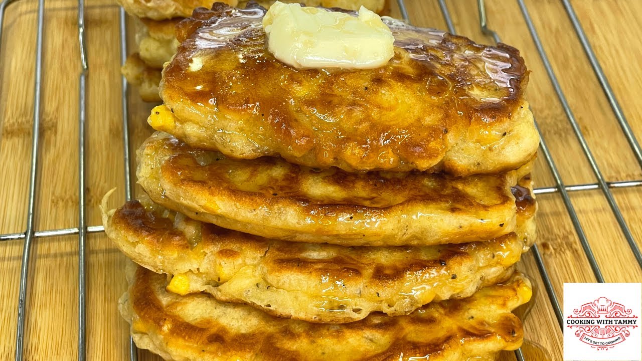 Corn Fritter Recipe | How To Make Corn Fritters