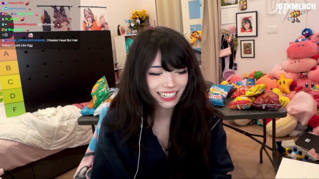 Emiru - [April 11th, 2023] Chip Tier List with Mizkif and Dark Souls 3