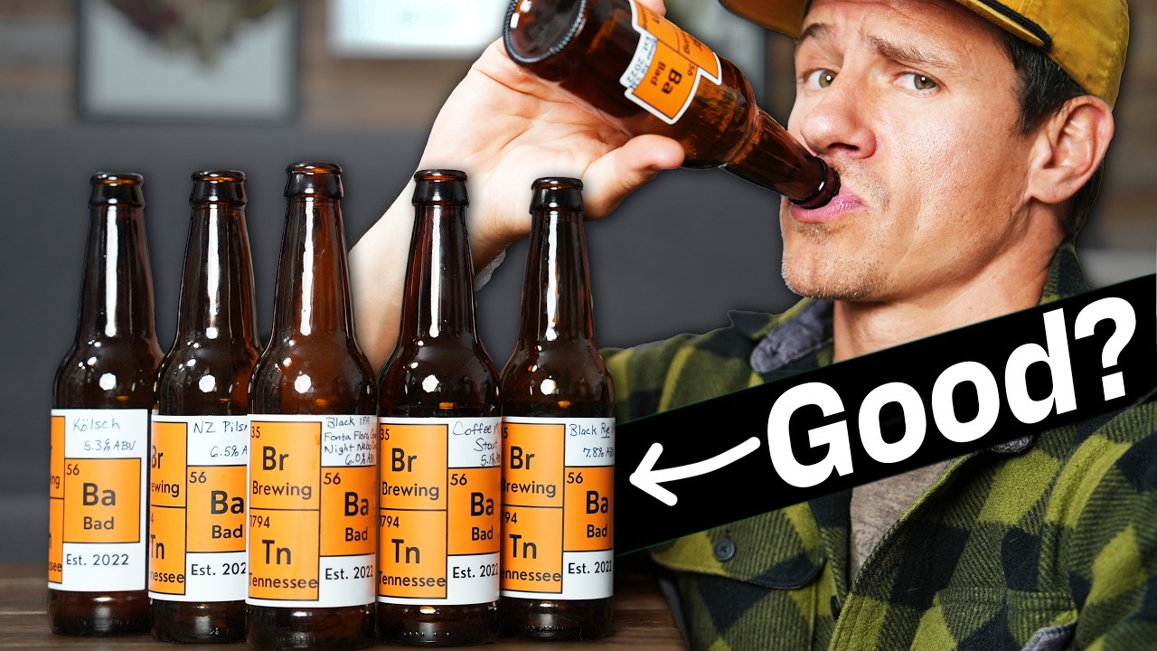 Does Homemade Beer ACTUALLY Taste Good?
