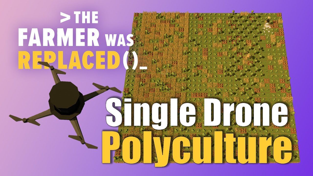 How to start Polyculture in The Farmer Was Replaced!