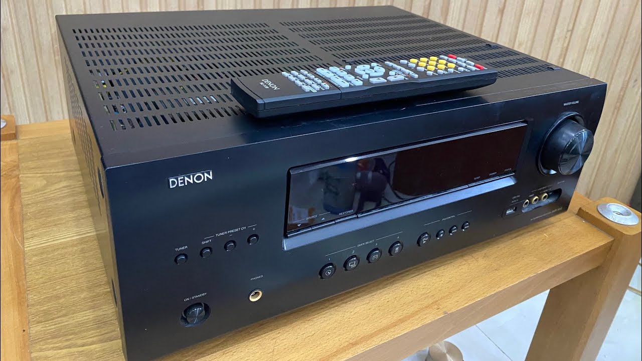 hướng dẫn sử dụng và cài đặt Denon AVR 1612