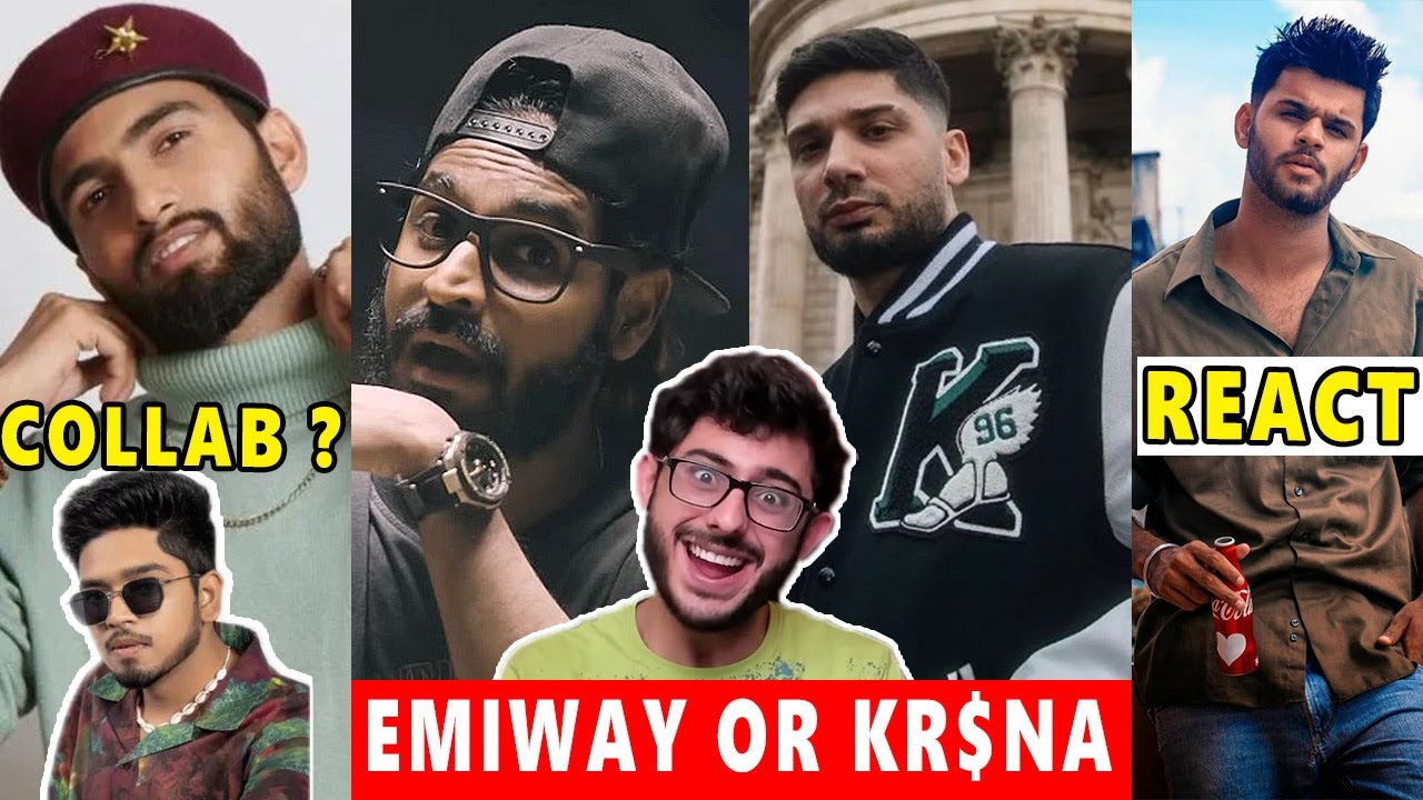 CarryMinati REPLY ON EMIWAY OR KR$NA | KARMA REACT | MC SQUARE REPLY ON PARADOX COLLAB