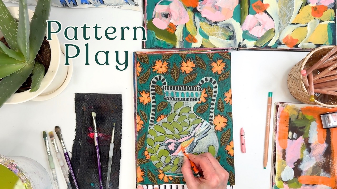 A Sketchbook Session: Exploring Pattern