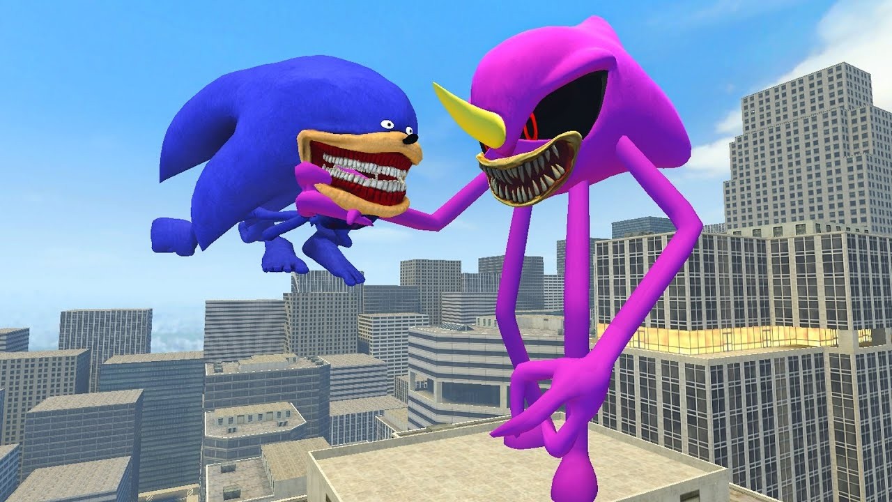 I FOUND NEW ROBLOX SOCNIC KNUCKLES SMILEY'S VS ALL SHIN SONIC BABY TAPES LOVE STORY !! GMODD