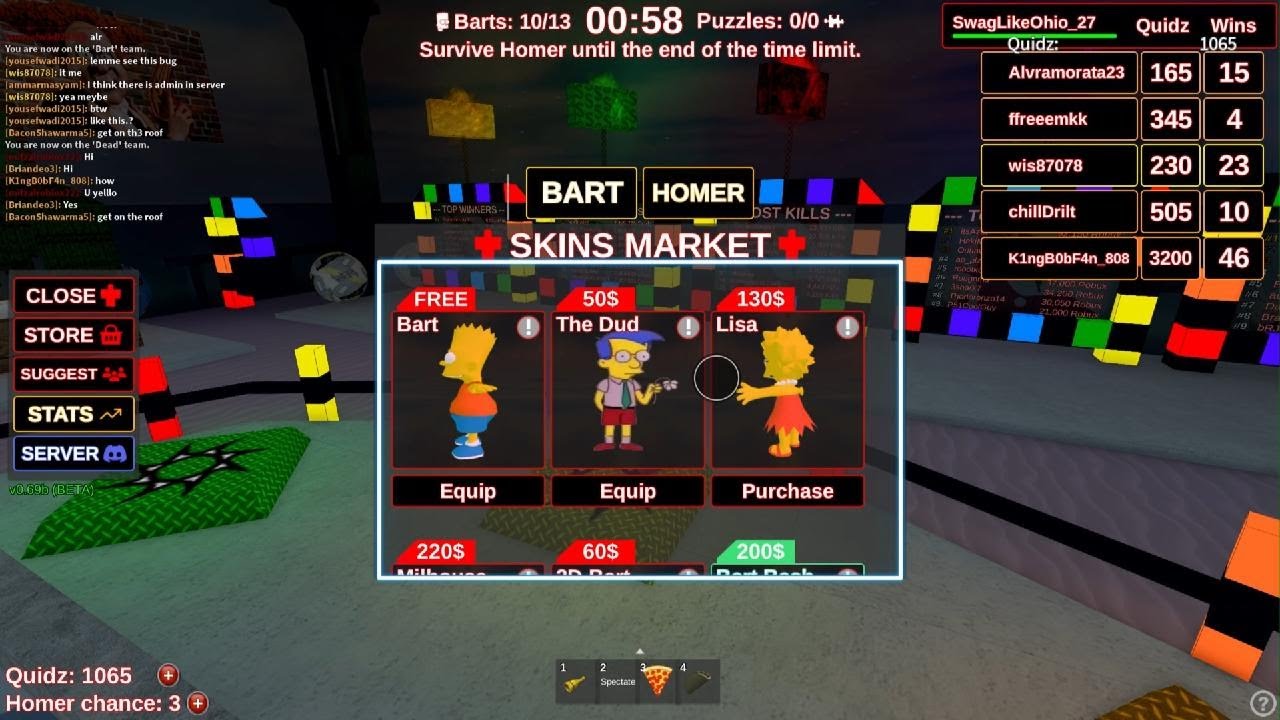 Playing you vs homer[i got a new skin]