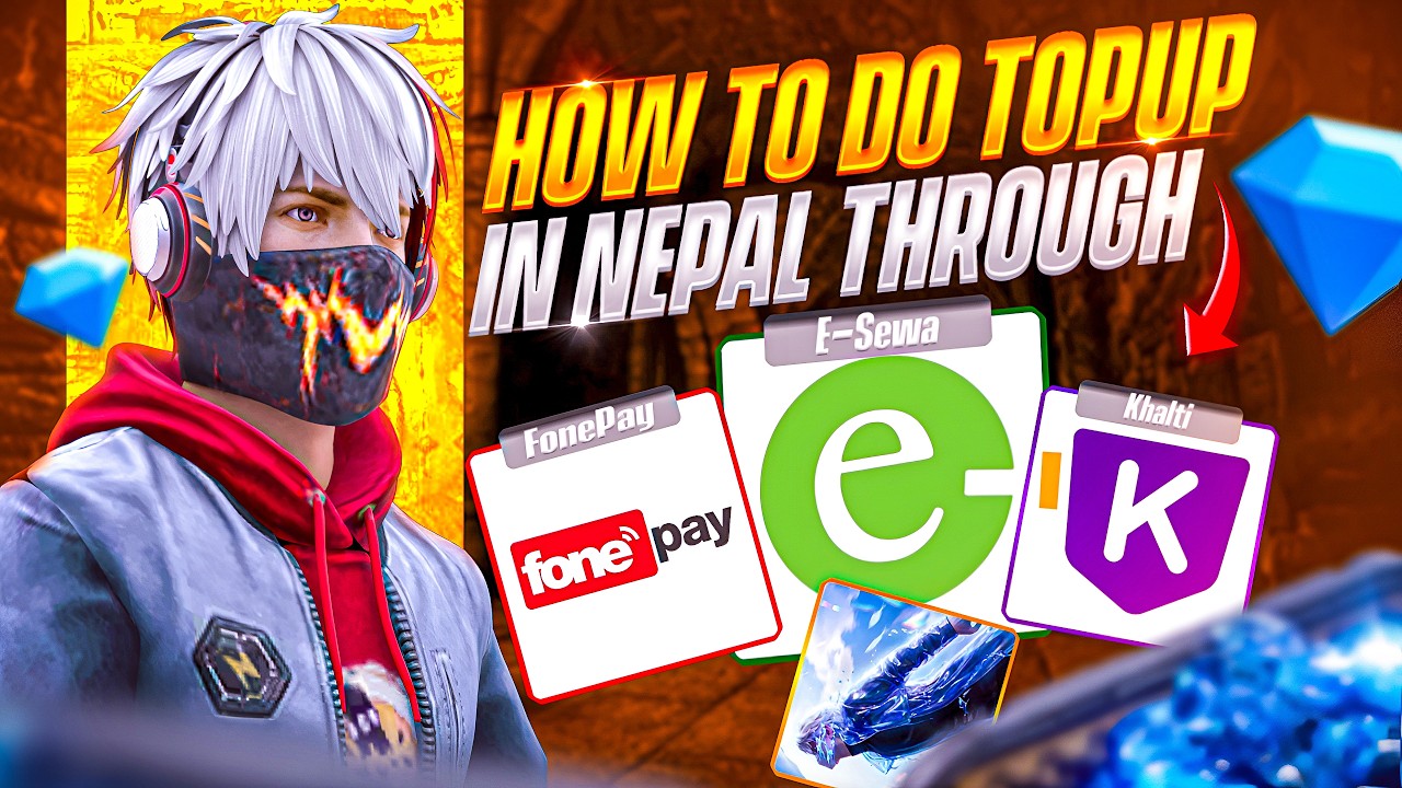 Free Fire Diamond Topup in Nepal Using Esewa , Khalti & Bank 😮 How To Do Topup in Nepal ?
