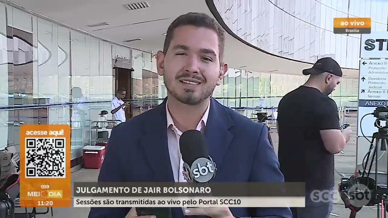 Julgamento de Jair Bolsonaro ao vivo pelo Portal SCC10 | Pol&iacute;tica | SCC Meio-Dia