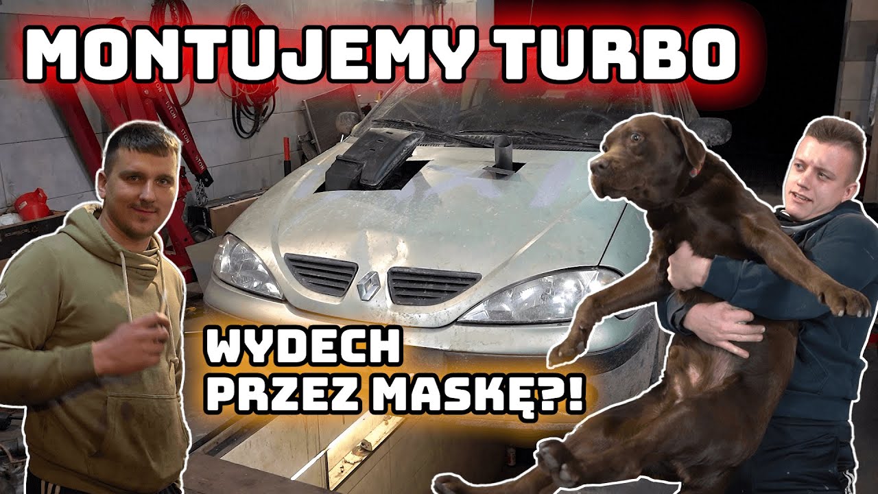 TURBO i WYDECH przez MASKĘ | Renault Megane I
