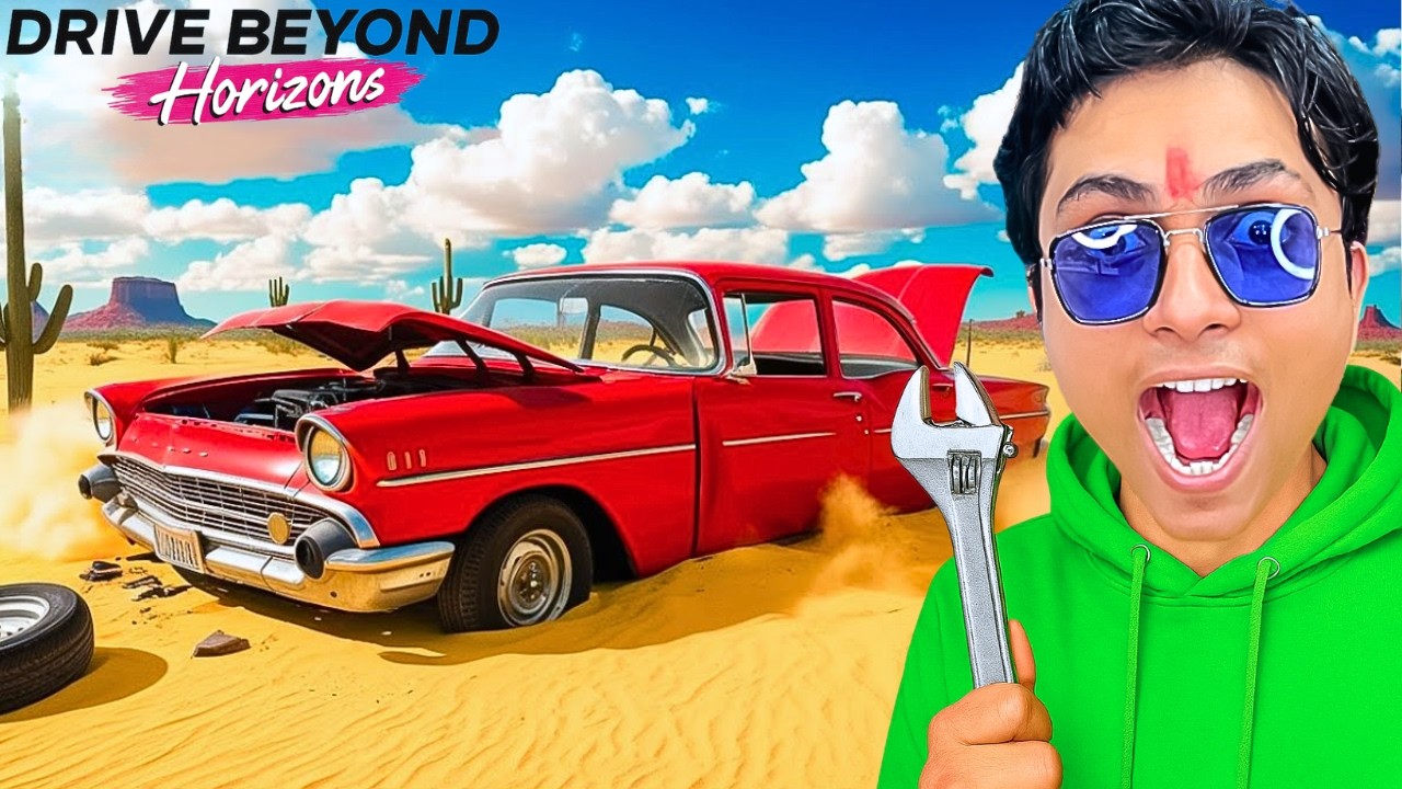 I FOUND A SUPER CAR IN DESERT😱 | Drive Beyond Horizon Part- 1