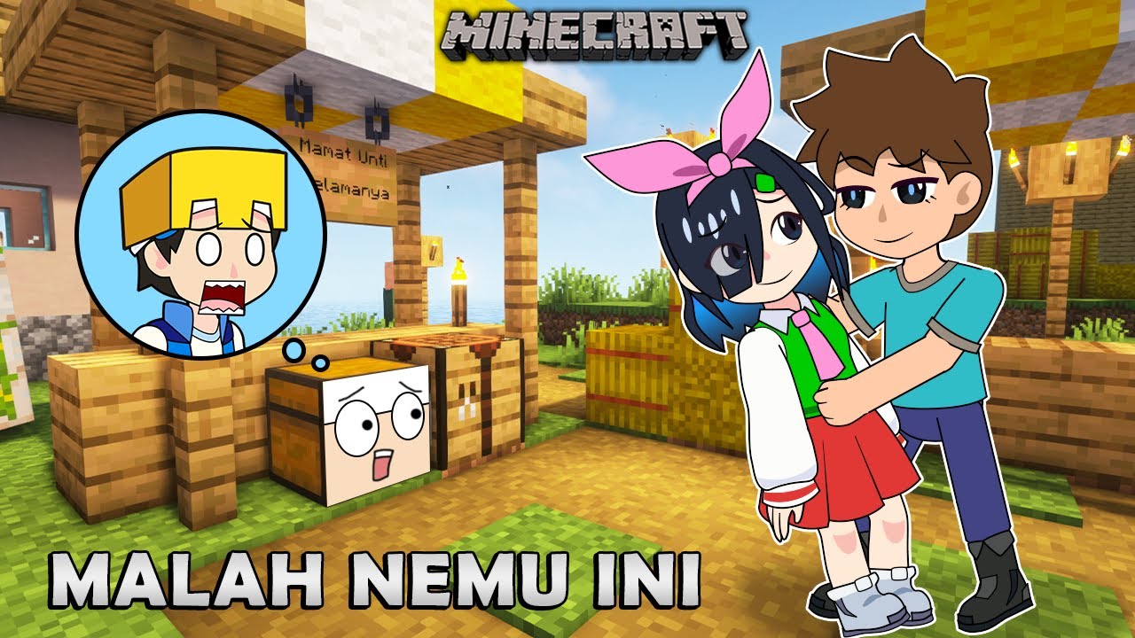 NYAMAR JADI BLOCK MINECRAFT, TAPI MALAH NEMU INI - Animasi Minecraft