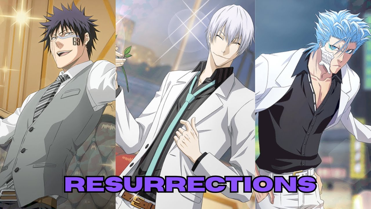 Party Time One Night Dream Characters Resurrections | Bleach Brave Sous Resurrection Showcase