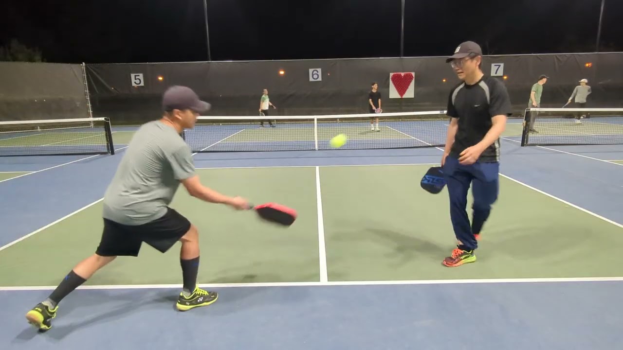 Eric, Youm vs Justin, Josh 2.8.26 #pickleball at Mountain View Park, Eastvale, CA