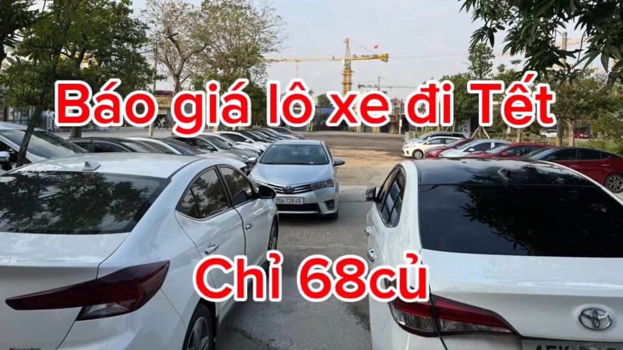 Báo giá lô xe đi Tết chỉ 68tr cho cả nhà quan tâm #0986368857