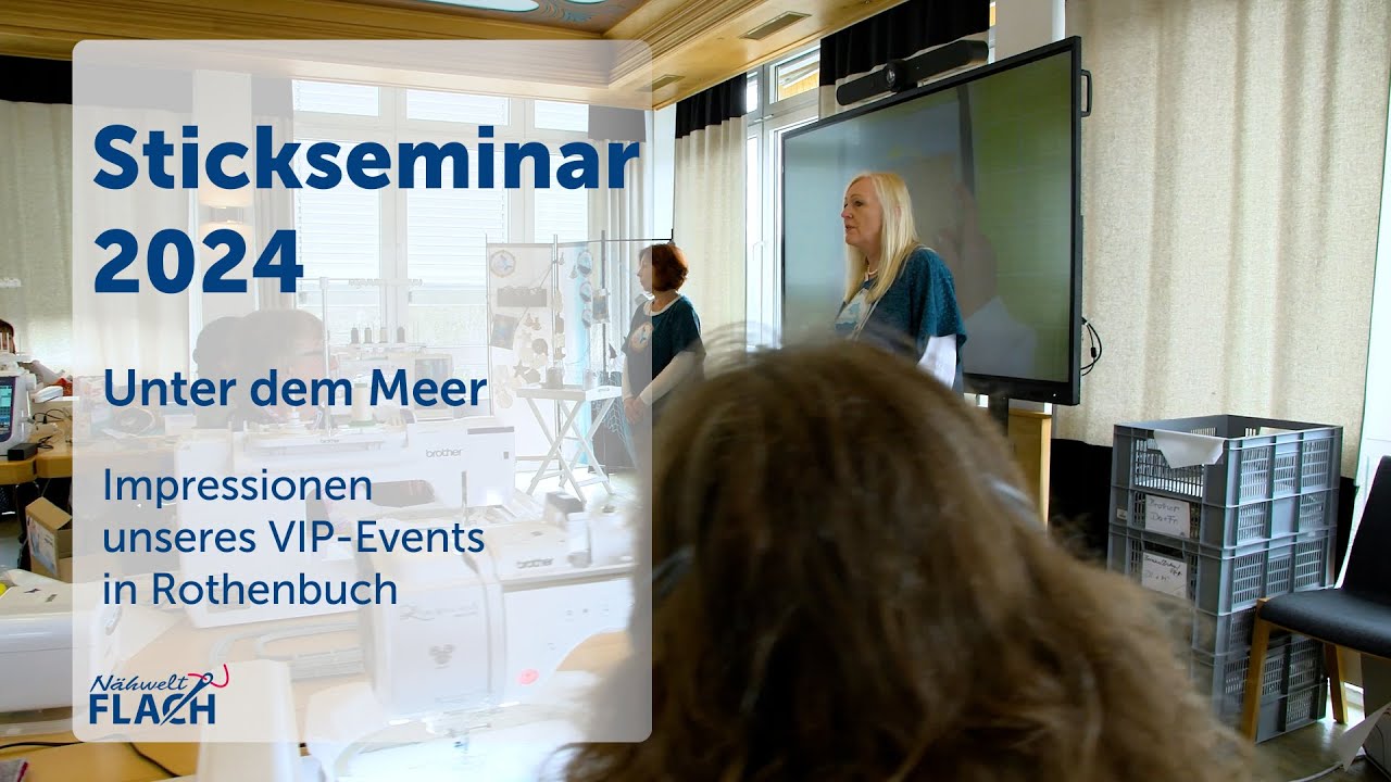 Impressionen Stickseminar 2024 