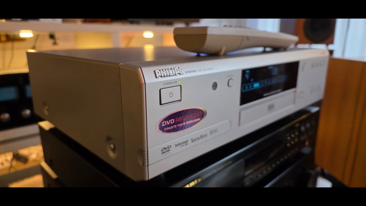 Проигрыватель DVD/CD высокой точности PHILIPS DVDR-980 - тест-продажа на eBay